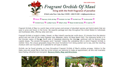Desktop Screenshot of fragrantorchids.com